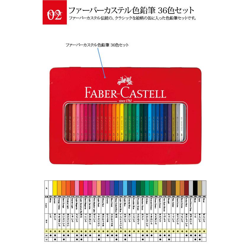 ファーバーカステル 選べるぬりえセット 色鉛筆 36色 鉛筆削り 色鉛筆