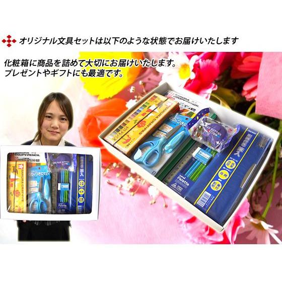 高級文具 セット販売 入学用品高級文具14点セット 《水色》 入学祝い 文具セット 小学校