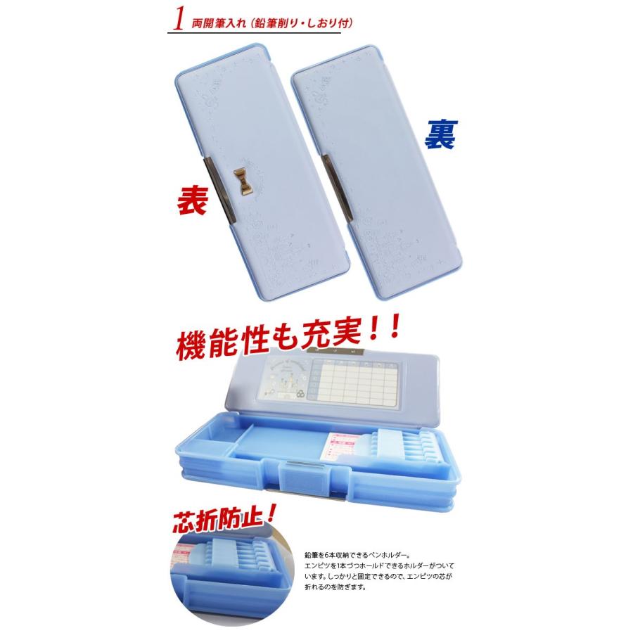 箱型ソフトペンケース 《ブルー》 プリンセスオブワンダーランド