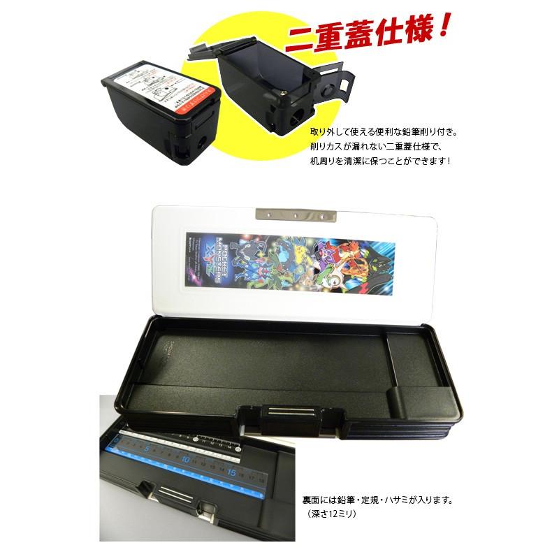 2016年度》筆箱 ポケモンXY＆Z 小学生 シンプル 文房具 入学 両開き筆