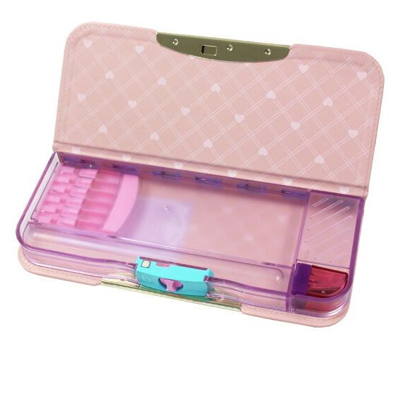 筆箱 小学生 女の子 可愛い 両面 リアナティアラ プリンセス ピンク アルロック スリム 箱型 シンプル おしゃれ 入学 両開き 刺繍 日本製 メール便不可 Z Fd 1401 P 文具王のosk Yahoo ショッピング店 通販 Yahoo ショッピング