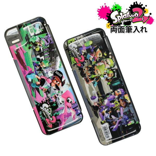 完売御礼 21年度 筆箱 男の子 両面 キャラクター 小学生 スプラトゥーン2 買換え 筆入れ 両開き プレゼント ギフト 人気 クリスマス 入学祝い メール便不可 Z P1802bt109 文具王のosk Yahoo ショッピング店 通販 Yahoo ショッピング