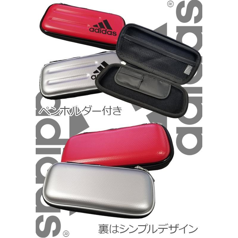 アディダス セミハード ペンケース 《レッド/ブラック》 おしゃれ