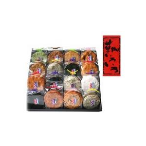 草加せんべい　草加いろいろ(16マス)×2箱 4549081422746 草加せんべい 草加いろいろ(16マス)×2箱 4549081422746 : ブング