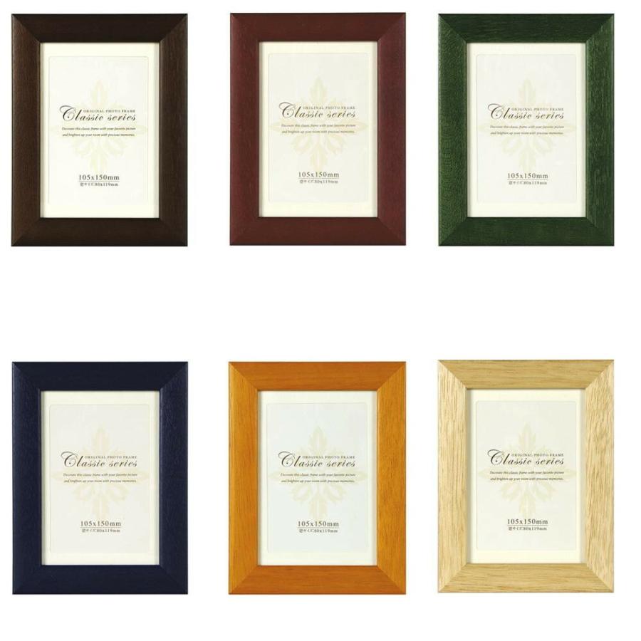 A P J フォトフレーム クラシックステインフレーム ハガキ ブングショップヤフー店 通販 Yahoo ショッピング