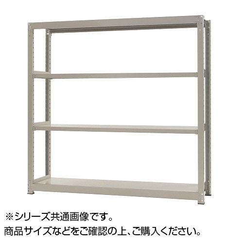 中量ラック 耐荷重300kgタイプ 単体 間口900×奥行450×高さ2400mm 4段 ニューアイボリー 4976202132015 :