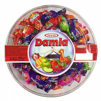 tayas(タヤス) ダムラ フルーツソフトキャンディ 300g×24セット 4549081552504 tayas(タヤス) ダムラ フルーツソフトキャンディ 300g×24セット