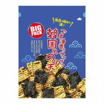 まるか食品 BIGごま油香るサクサク韓国風のり天 105g(10×4) : ブング