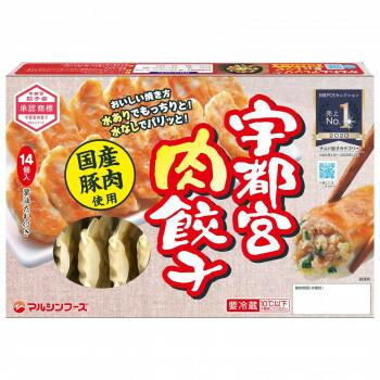 マルシンフーズ 宇都宮肉餃子 196g(14g×14個) 6セット 4902722007403