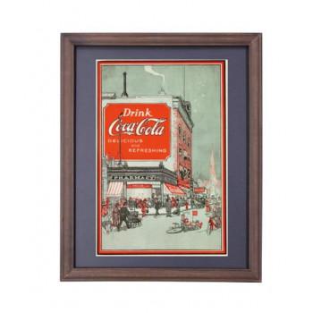 ビンテージ フレームポスター D/COLA BILLBOARD IN011105 : ブング