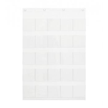 日本製 SAKI(サキ) DISPLAY STORAGE POCKET VERTICAL POSTCARD 25P S