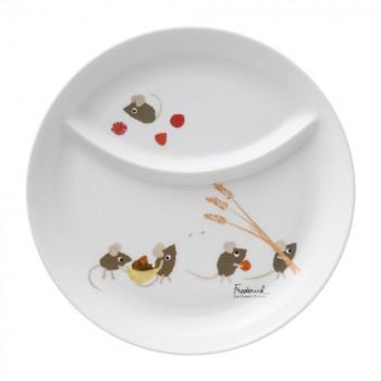 NIKKO(ニッコー) レオ・レオニ フレデリック 子供食器 ひとりごはん皿