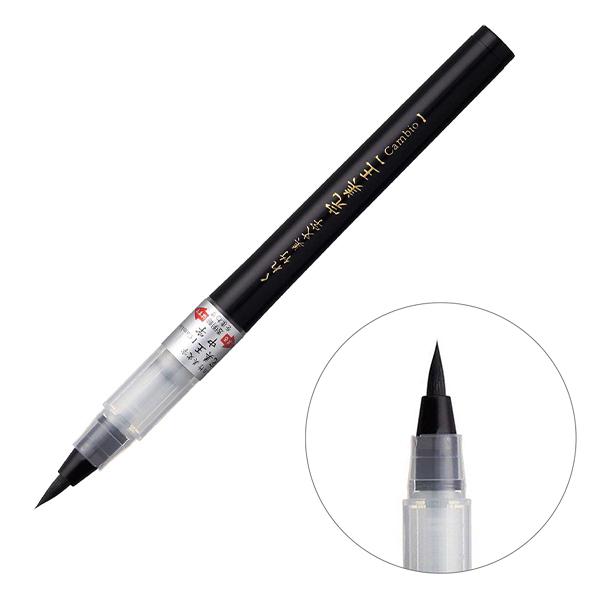 呉竹 クレタケ 筆ペン 美文字 完美王 中字 XO50-10S ストレスなし 押さ