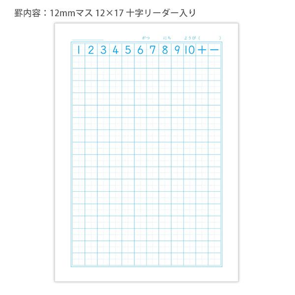 ジャポニカ ショウワノート JL-2L ジャポニカ学習帳 さんすう 17マス