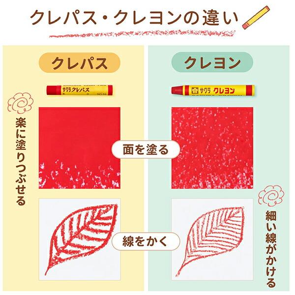 サクラクレパス クレパス20色 LP20R パス パステル オイルパステル