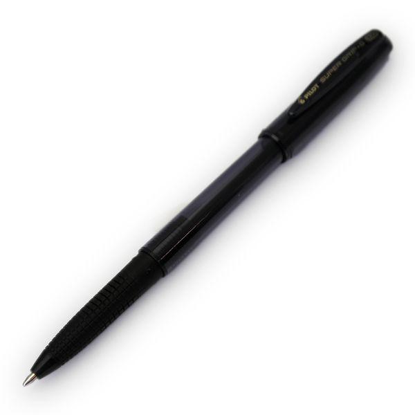 パイロット スーパーグリップGボールペン キャップ式 1.0mm 中字 黒 P