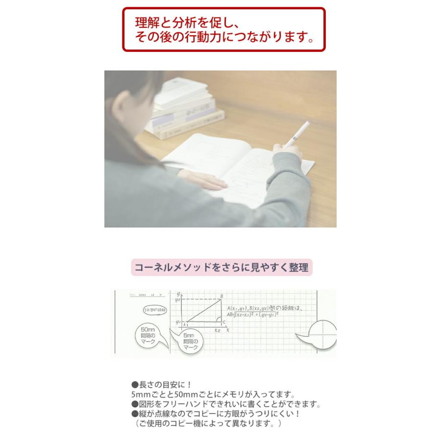 爆買い新作 学研 コーネルメソッドノート Cornell Method Note B5 ノート 方眼罫 5mm 32枚 D 多くの情報を整理し 身に着けるために考えられたノート Materialworldblog Com