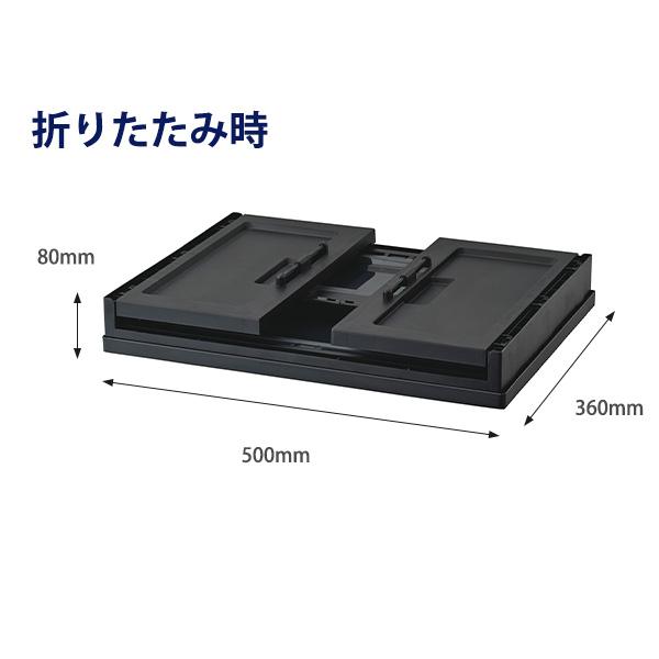 リヒトラブ SFJ×LIHIT LAB フォールディングコンテナ 32L A3222 -24