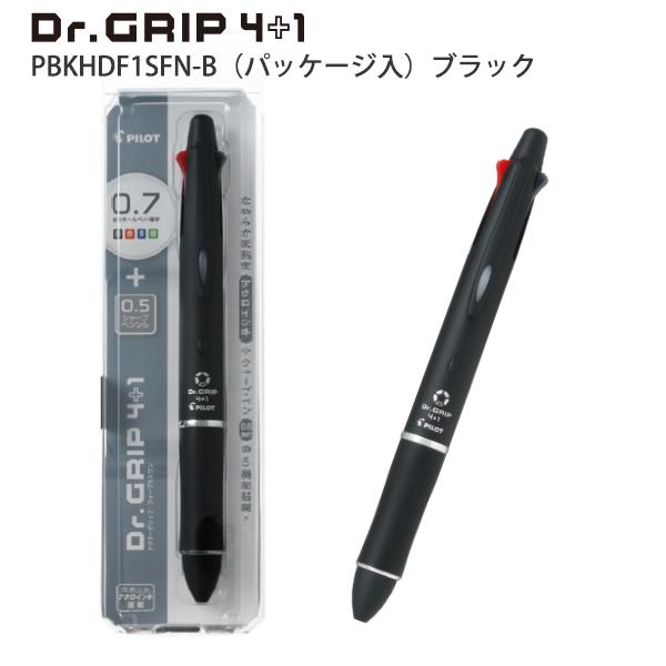 パイロット ドクターグリップ4+1 アクロ 細字 4色ボールペン 0.7mm