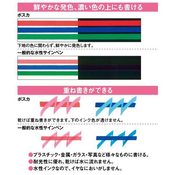 三菱鉛筆 POSCA ラメ入りポスカ PC-3ML 極細 水性マーカー 単色1本