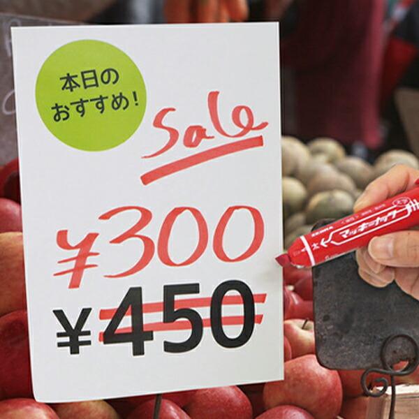 10本セット】 ゼブラ マッキーノック 片手ですぐ使える 油性