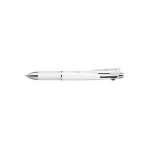 ゼブラ 4色ボールペン+シャープペン クリップ-オンマルチ1000S 白 B4SA3-W｜bunguya