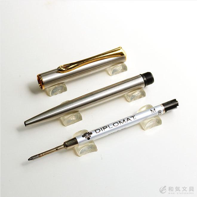 ボールペン ブランド ディプロマット DIPLOMAT トラベラー ステンレス