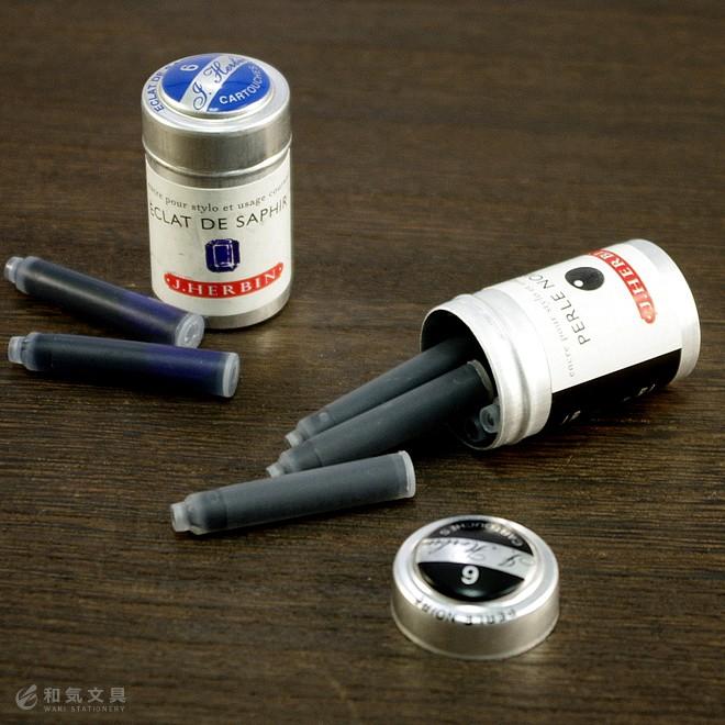 エルバン（HERBIN） J.HERBIN 万年筆用インクカートリッジ : 文房具の