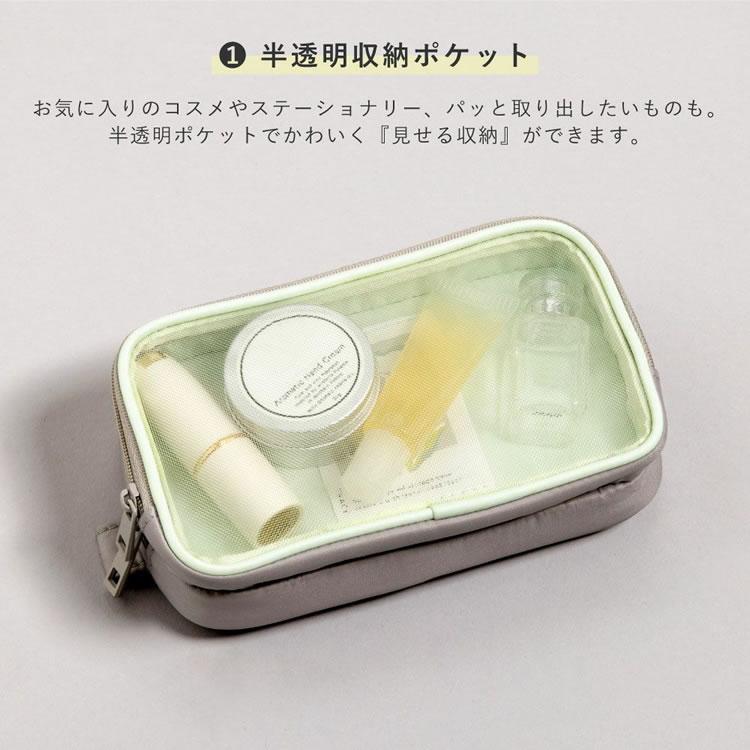 専用　　　マルチポーチ&ソーイングポーチ&コインスルーポーチ❣️計４点 いろは出版 トレイシーマルチポーチ Sサイズ TRACY MULTI POUCH