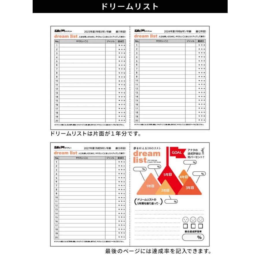 石原出版社 石原5年ダイアリー 2026年 〜 2030年 : 文房具の和気文具