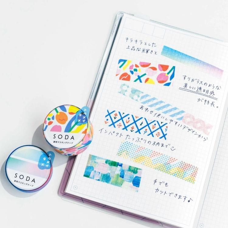 透明マスキングテープ Soaring Dreams ×10 Pokémon - Masking Tape