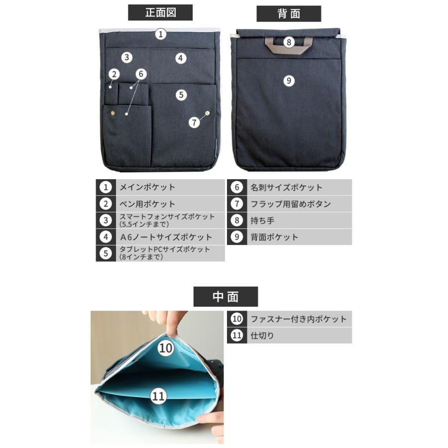 KOKUYO（コクヨ） バッグインバッグ A4 タテ ビズラックアップ Bizrack