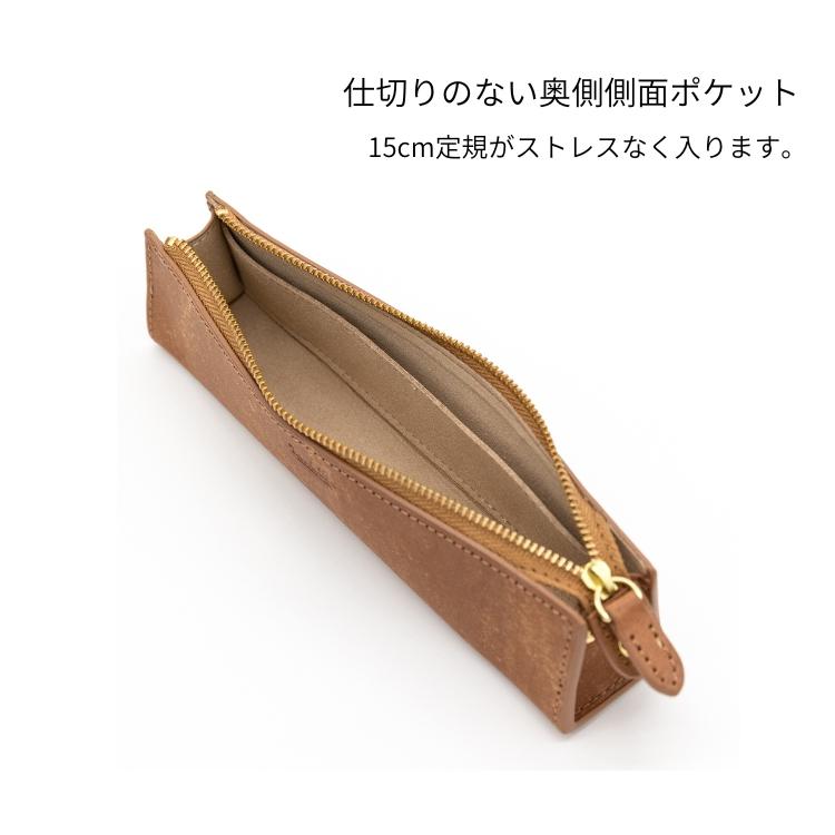 名入れ 無料 ラダイト Luddite トライラテラルペンケース M MAYA