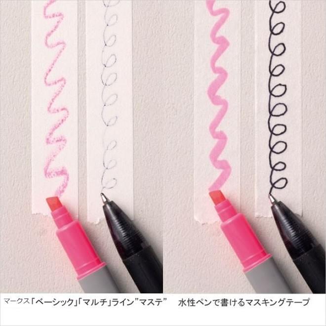 マステ マークス Marks 水性ペンで書けるマスキングテープ 小巻15mm幅 無地 Marks 0052 文房具の和気文具 通販 Yahoo ショッピング
