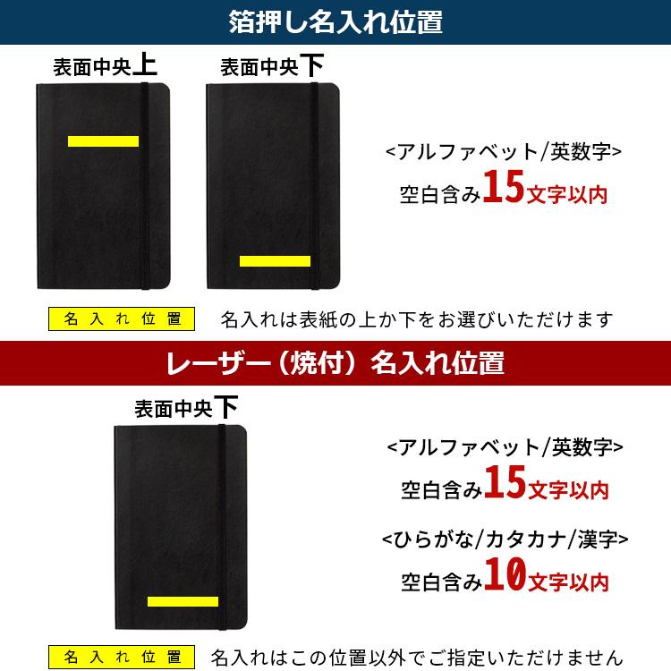 MOLESKINE（モレスキン） レーザー名入れ無料 クラシックノートブック