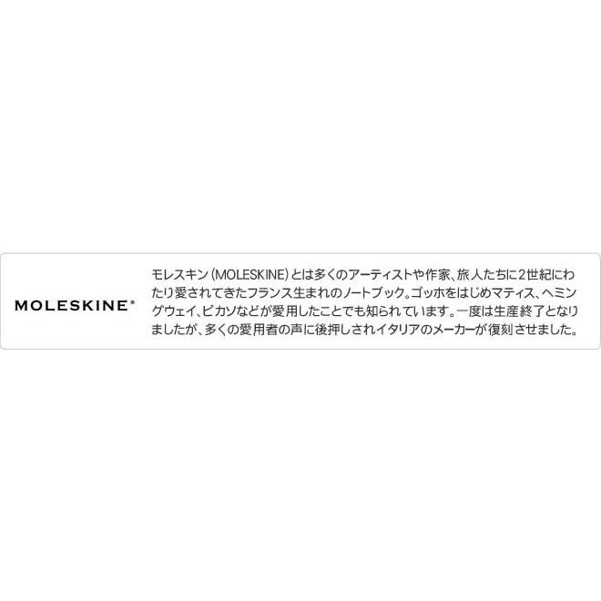 モレスキン MOLESKINE クラシックレザーノートブック 横罫 ラージ｜bunguya｜03