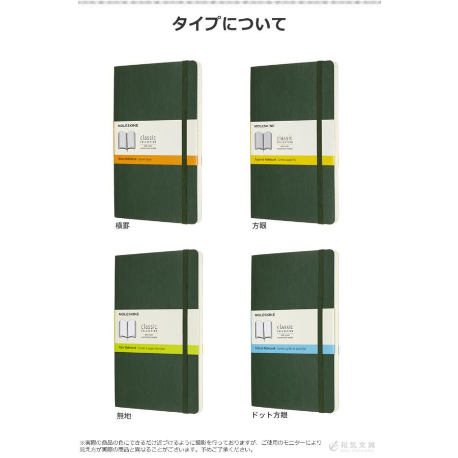 MOLESKINE（モレスキン） ノートブック マートルグリーン ソフトカバー