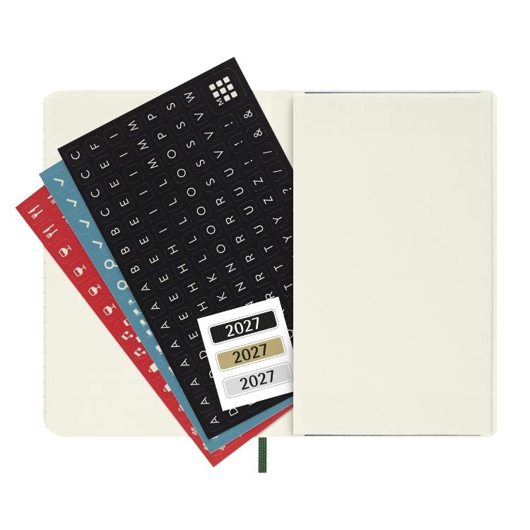 MOLESKINE（モレスキン） 祝日シール付 2027年 手帳 1月始まり