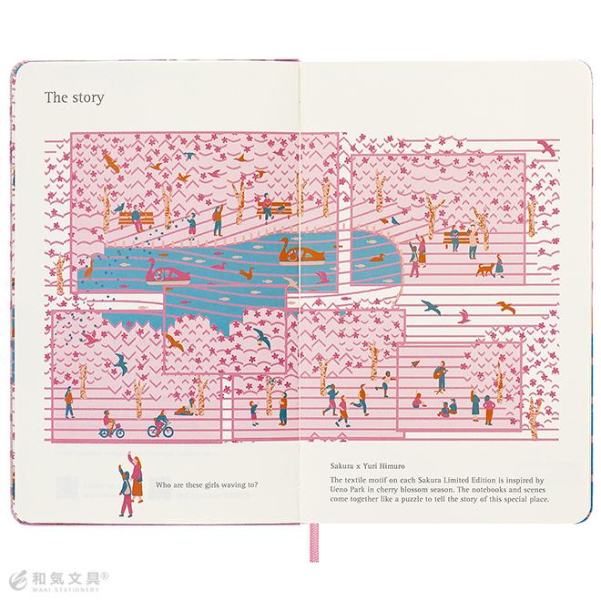 完売品) 未開封 MOLESKIN モレスキン 桜 サクラ ルールドノートブック