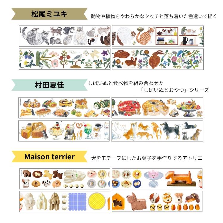 Komamono クリエイティ部 クリアロールステッカー 日本出版販売 シート