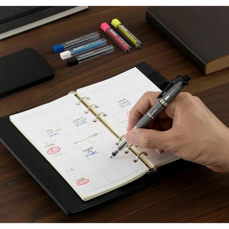 ぺんてる（Pentel） スーパーマルチ8セット XPH803ST 8色芯ホルダー