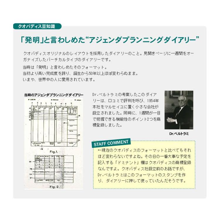 Quo VADIS（クオバディス） 手帳 4月 始まり 2026年 週間 バーチカル