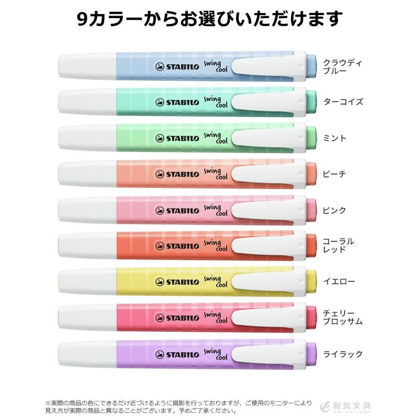 Schwan Stabiloスタビロトーン54色+グラファイト47 2本セット STABILO（スタビロ） スイングクール パステル マーカー 蛍光ペン