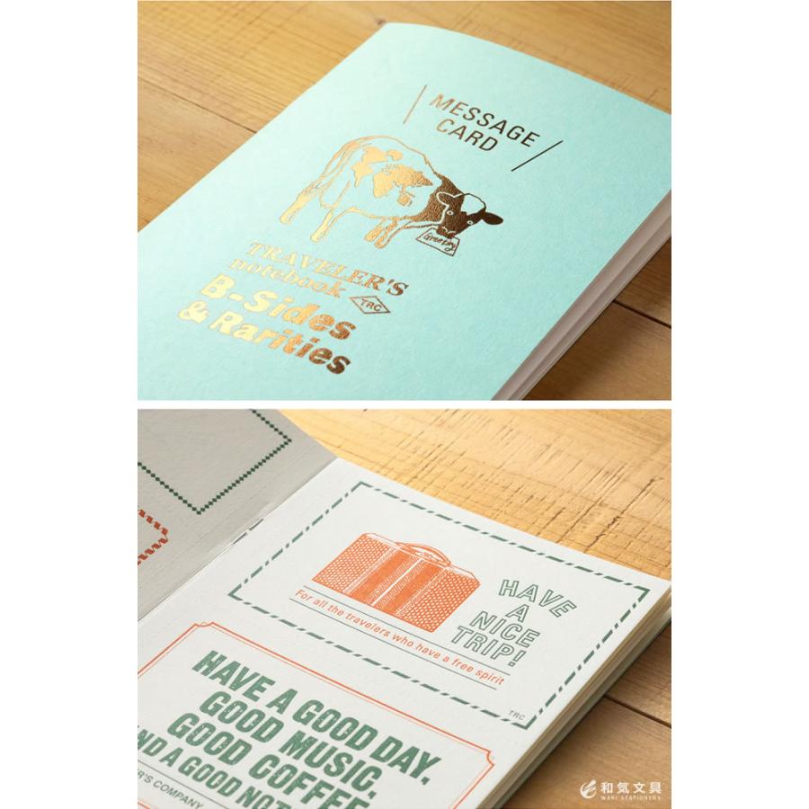 限定製作】 限定 トラベラーズノート TRAVELER#039;S Notebook B-side Rarities リフィル メッセージカード discoversvg.com 限定製作】 限定 トラベラーズノート TRAVELER#039;S Notebook B-side Rarities リフィル メッセージカード discoversvg.com