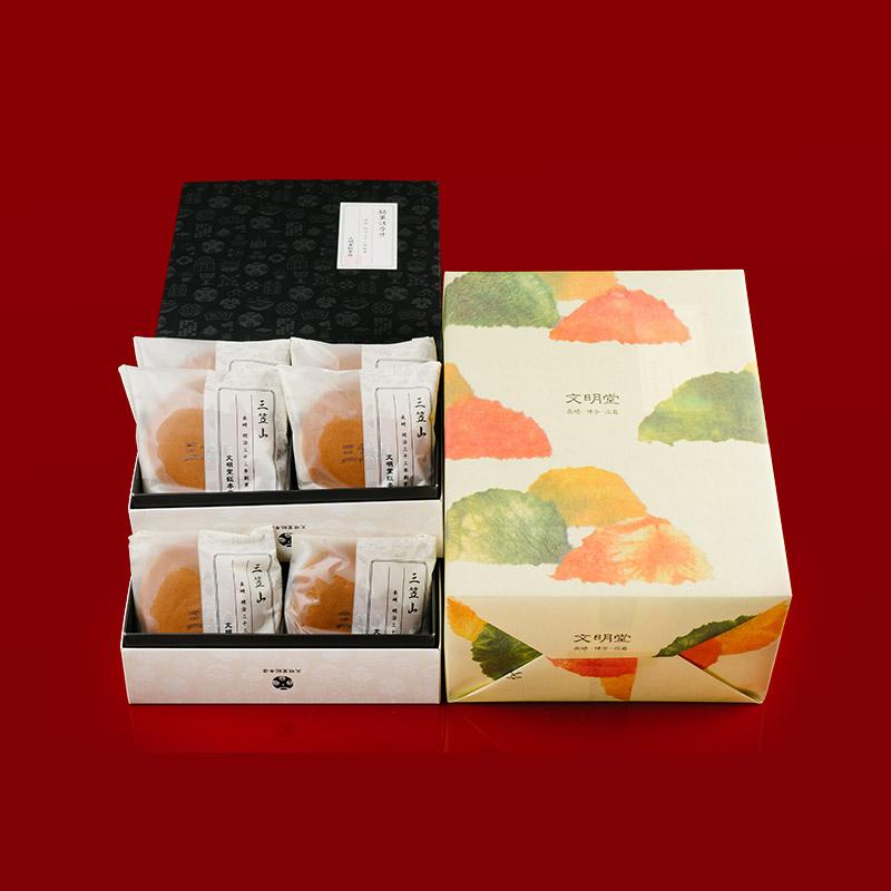 文明堂総本店 公式 三笠山 16個入 個包装 和菓子 お歳暮 お中元 敬老の
