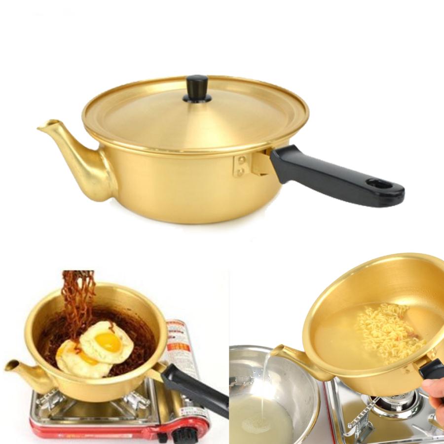 やかん鍋 取っ手付き 18cm ビビン麺用鍋、チャパゲティ用鍋