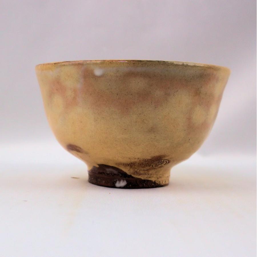 茶道具 抹茶茶碗 「萩茶碗」 十二代田原陶兵衛造 命名鵬雲斎花押付 共