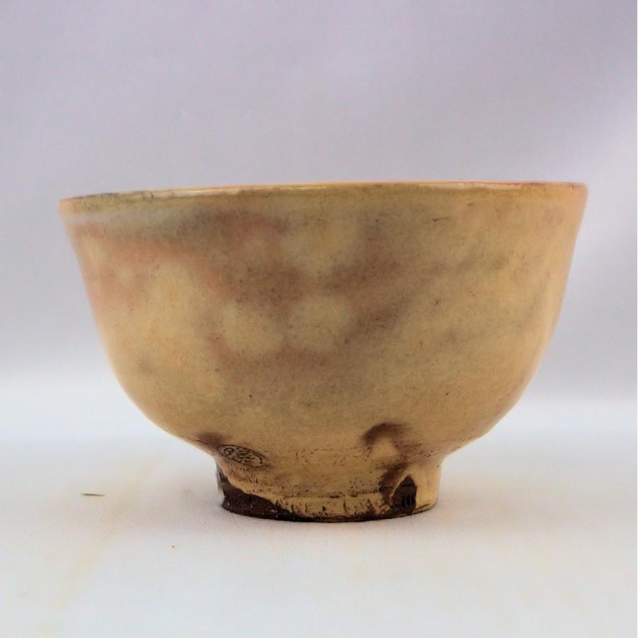 茶道具 抹茶茶碗 「萩茶碗」 十二代田原陶兵衛造 鵬雲斎書付 共箱付