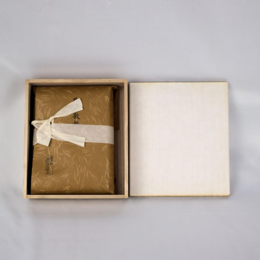 茶道具 紙釜敷 「銀杏重押白」坐忘斎好 奥村吉兵衛作 : 文枝堂Yahoo