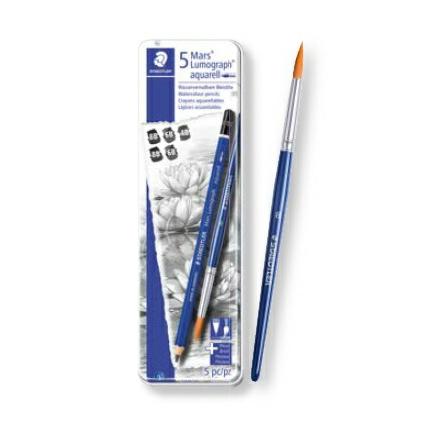 ステッドラー 鉛筆 ルモグラフ アクェレル 水彩 6本セット 100A G6 z2zed1b ステッドラー ステッドラー 100A-G6 ルモグラフ アクェレル 水彩